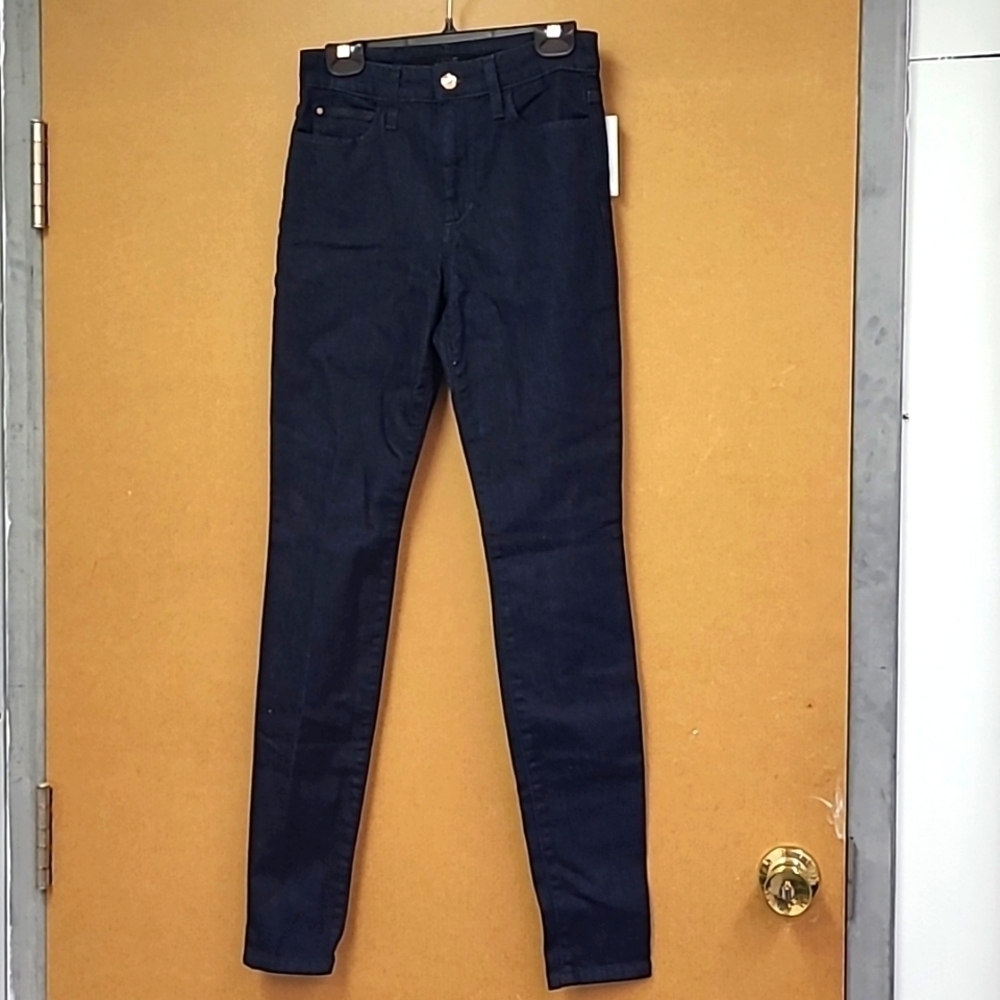 Joe's Size 25 Dark Wash The Charlie High Rise Skinny Jeans